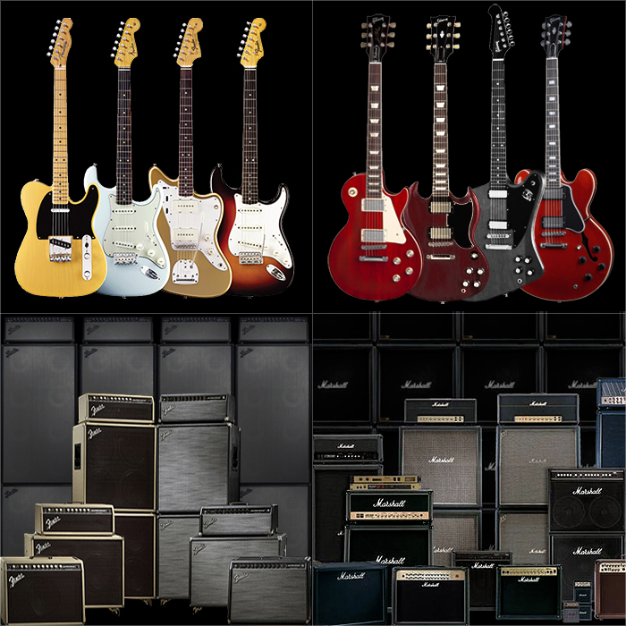 The Still Omnipresent Twin Duopoly Dominates the Electric Guitar Marketplace