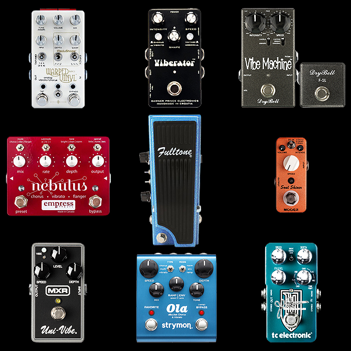 9 of the Best Chorus+Vibrato Guitar Pedals for Your Consideration