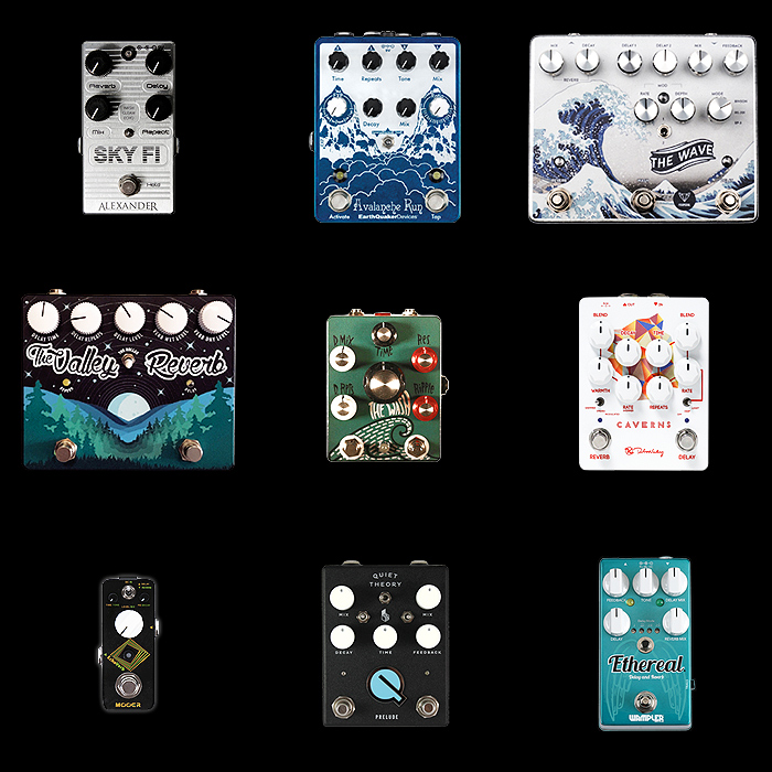 9 of the Best Ambient Delay + Reverb Pedals for Your Consideration