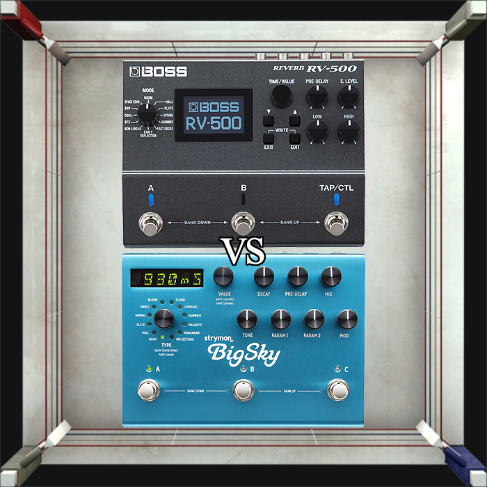 Guitar Pedal X - GPX Blog - Boss RV-500 vs Strymon BigSky