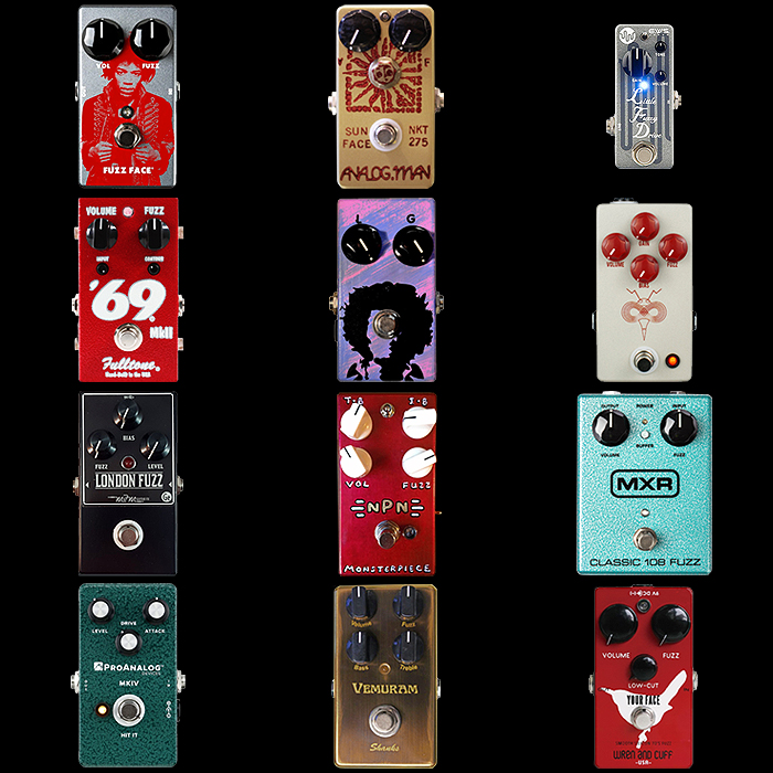 Guitar Pedal X GPX Blog 12 of the Best Fuzz Face Style Pedals