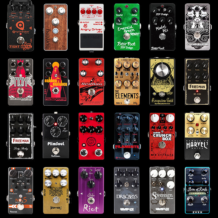 24 of the Best Distortion Pedals - 2018 Compact Edition