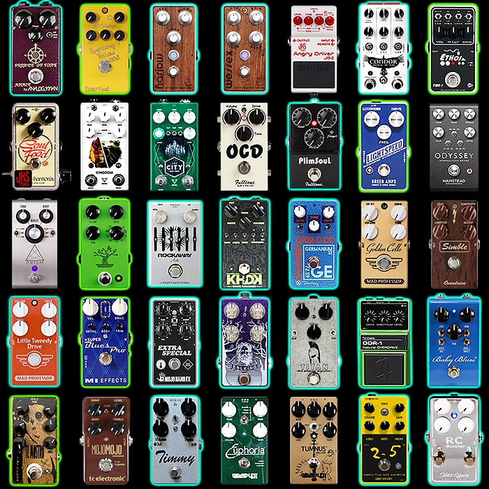 Comparative Guitar Pedal Acquisition Strategy - 210 Compact Pedal Edition