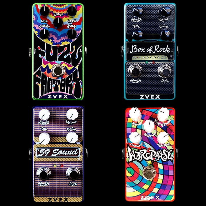 nakoming Dictatuur Protestant Guitar Pedal X - GPX Blog - Zvex Effects shapes up to the future with  Vertical Format versions of its classic pedals