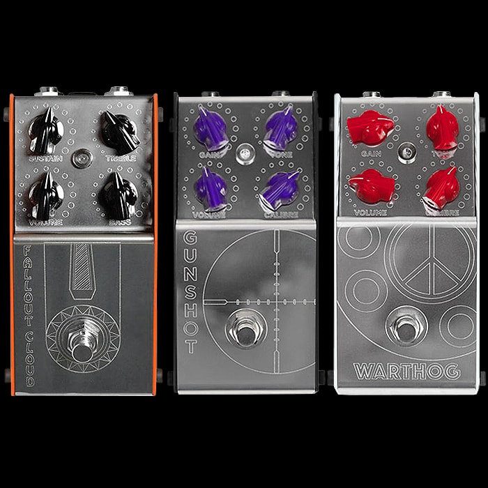 ThorpyFX Multi Award Winning Trifecta of Pedals - Fuzz, Overdrive and Distortion