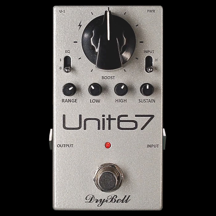 DryBell Launches its second product line with the Superb Unit67 1176 type Compressor, EQ and Boost - tone shaper