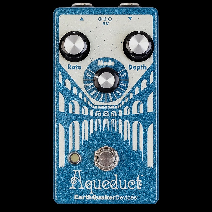 EarthQuaker Devices Launches 8-mode Compact Aqueduct Vibrato Pedal