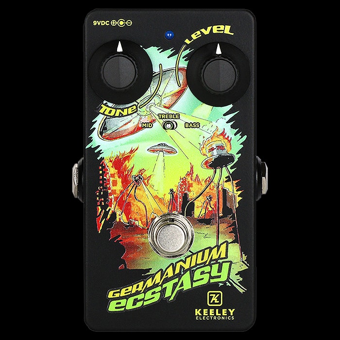 Keeley delivers another cool Limited Graphics Special - Germanium Ecstasy Treble Booster
