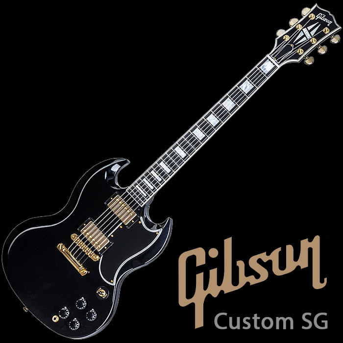 Gibson Limited SG Custom in Ebony with Gold Hardware - £2,699