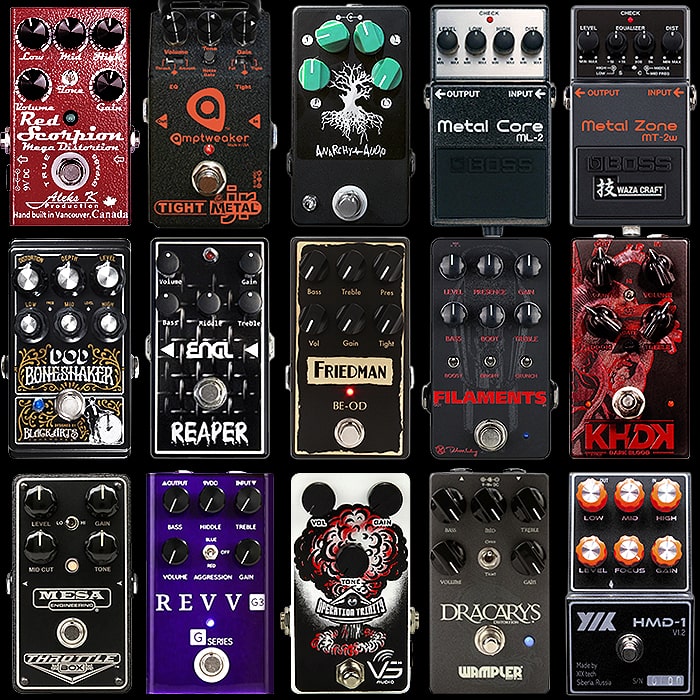 Guitar Pedal X - GPX Blog - 15 of the Best Compact High Gain and