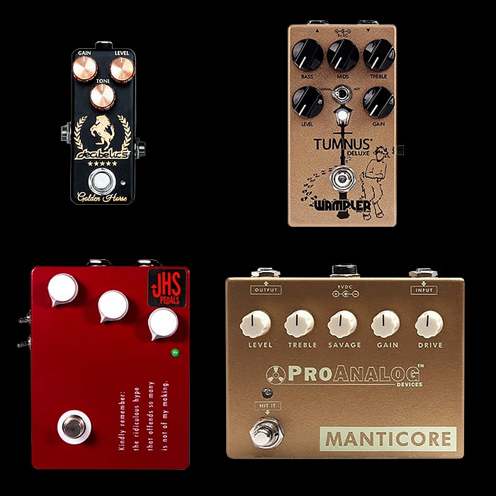 Best of Mini, Compact, Medium and Large Klon Style Pedals