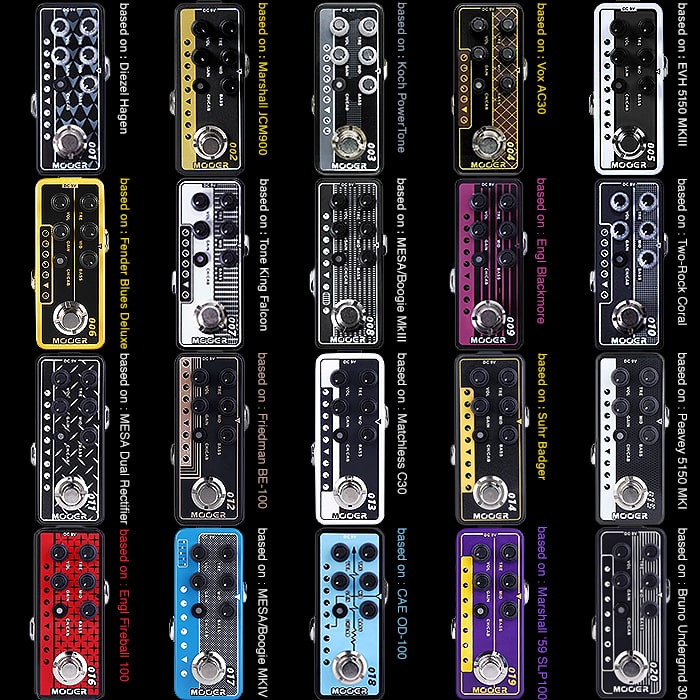 Guitar Pedal X - News - Which are the Best of the Mooer Micro ...