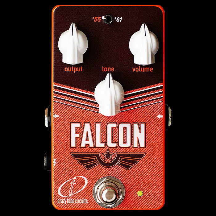 Crazy Tube Circuits Launches Falcon dual circuit 5E3 Tweed Deluxe and 6G2 Brownface Princeton Overdrive
