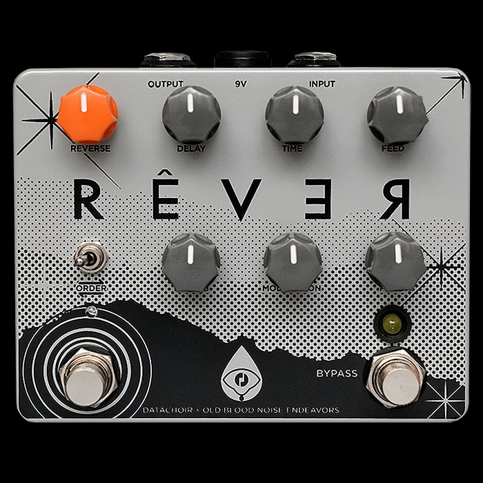 Datachoir Collaborates with Old Blood Noise Endeavors on New Rêver Reverse Delay and Reverb Pedal