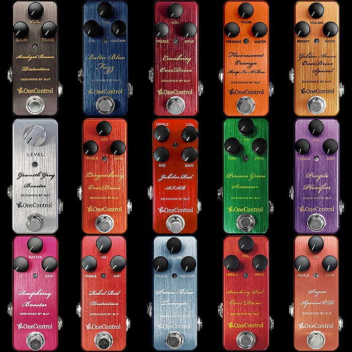 A Quick Overview on the Best of the OneControl Mini Drives, Fuzzes and Distortions and their Alternatives