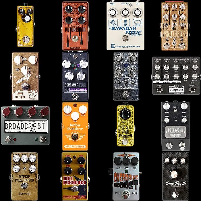 16 of the Best Fuzzy-Drive Pedals