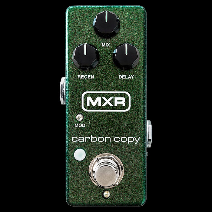 MXR Launches Mini Carbon Copy Analog Delay with all feature intact!
