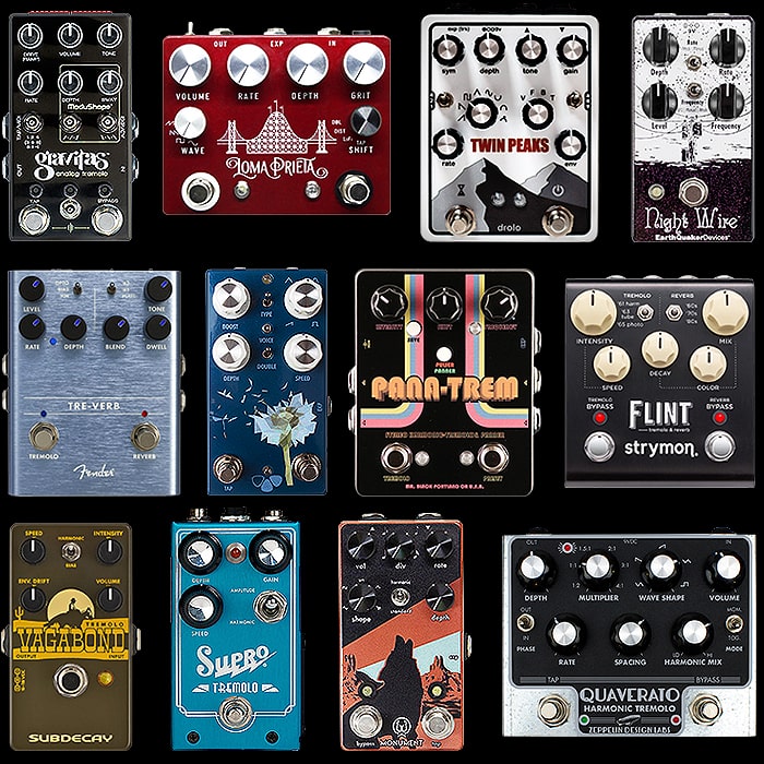 12 of the Best Harmonic Tremolo Pedals