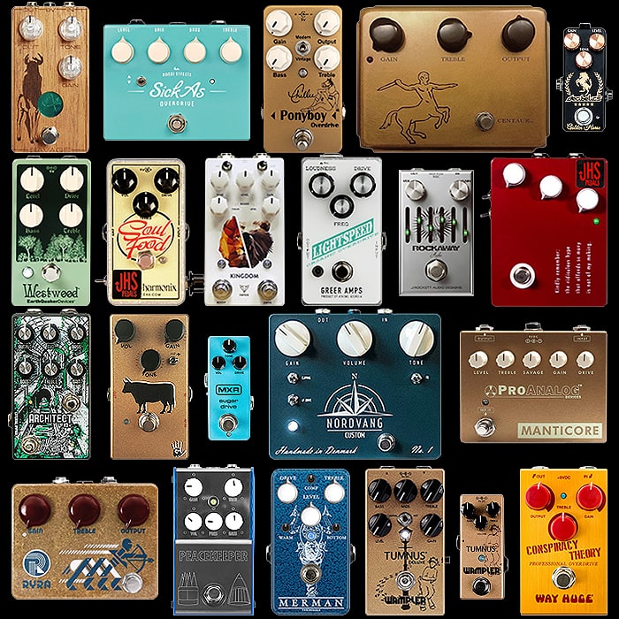 22 of the Best Klon / Klone Style Pedals - Mini, Compact, Medium and Large - 2019 Edition