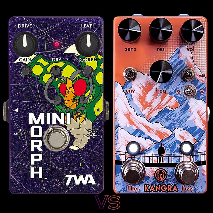 2 Filter Fuzzes - TWA Minimorph vs Walrus Audio Kangra