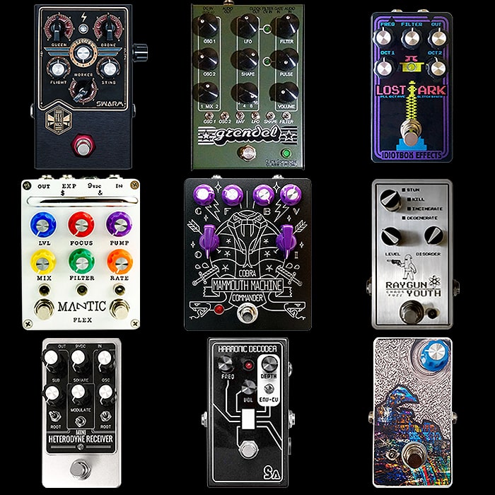 9 of the Best Compact and Medium Format Schumann PLL Style Harmonizer Fuzz Pedals