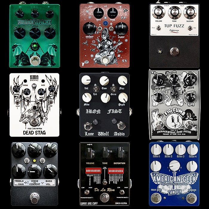9 of the Best Mid-Size Multi-Voice Muff-Style Fuzz Pedals