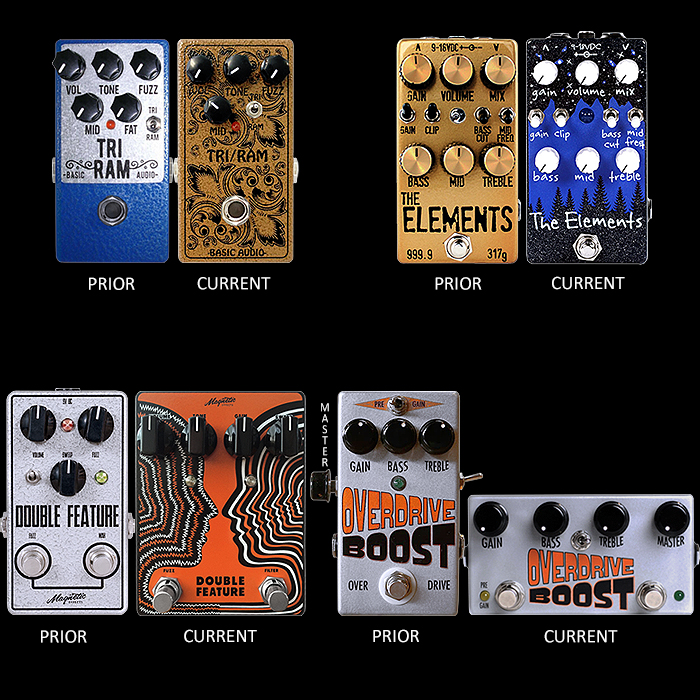 Preferred Prior Edition Effects Pedals