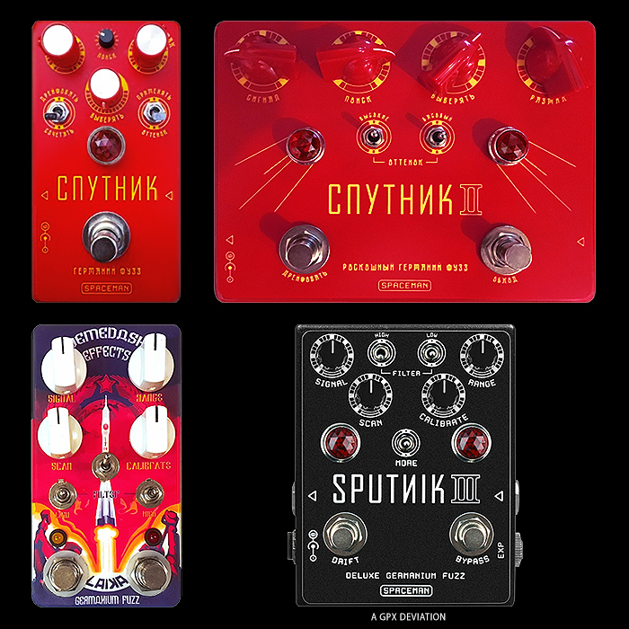 Spaceman Effects Explorer Red  Feedback Pedals : Feedback Pedals