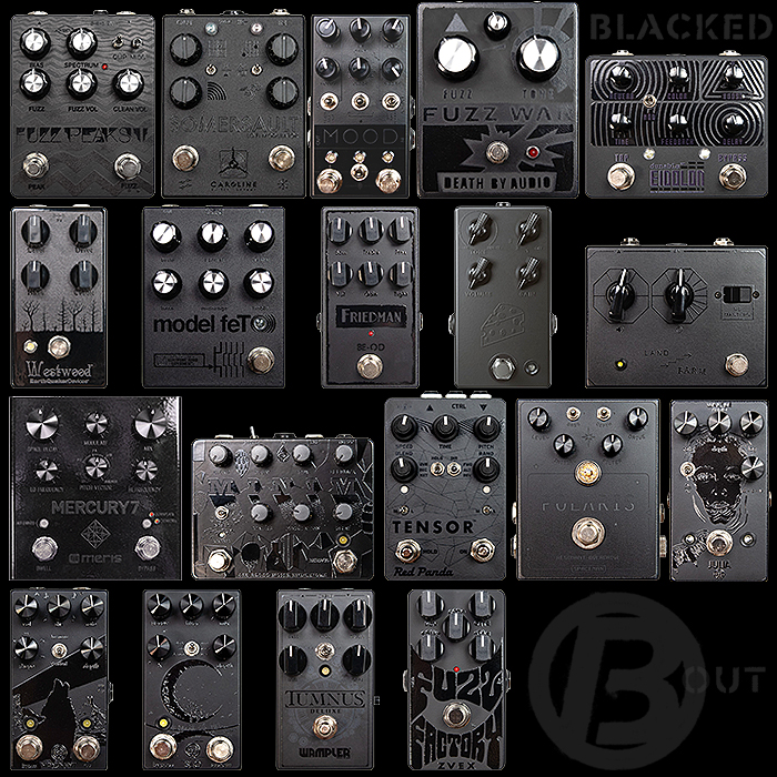 17 Leading Pedal Builders Coordinate Blacked Out Stealth Black Enclosure Limited Editions for Black Friday Event Today!