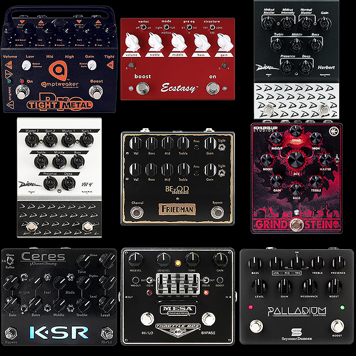 9 of the Best Large Format High Gain Metal Distortion Pedals