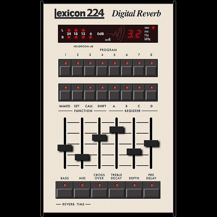 The CXM 1978 is obviously inspired by the Lexicon 224 Digital Reverb