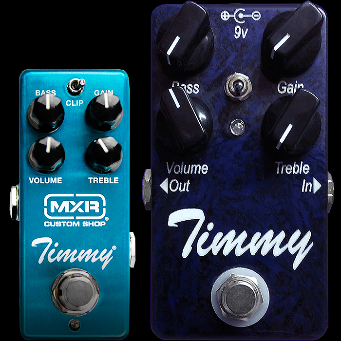 Guitar Pedal X - GPX Blog - MXR Collaborates with Paul Cochrane to produce  a Custom Shop Mini Edition of the celebrated Timmy Transparent Overdrive