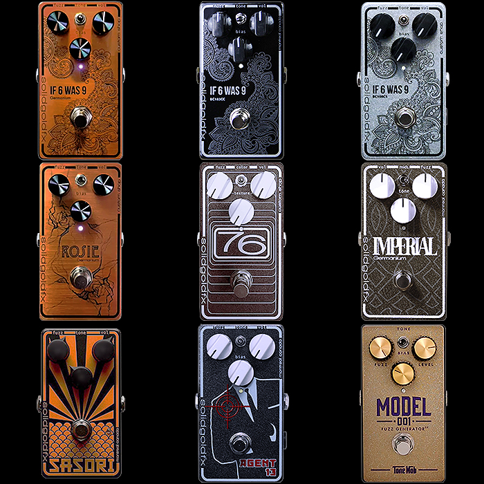 9 of the Best SolidGoldFX Compact Fuzz Pedals