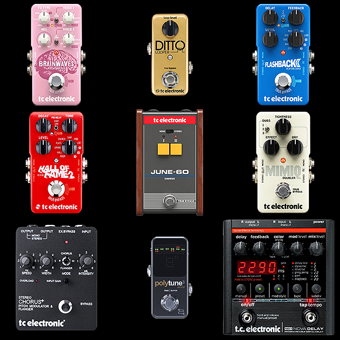 Guitar Pedal X - News - 9 of the Best TC Electronic Pedals