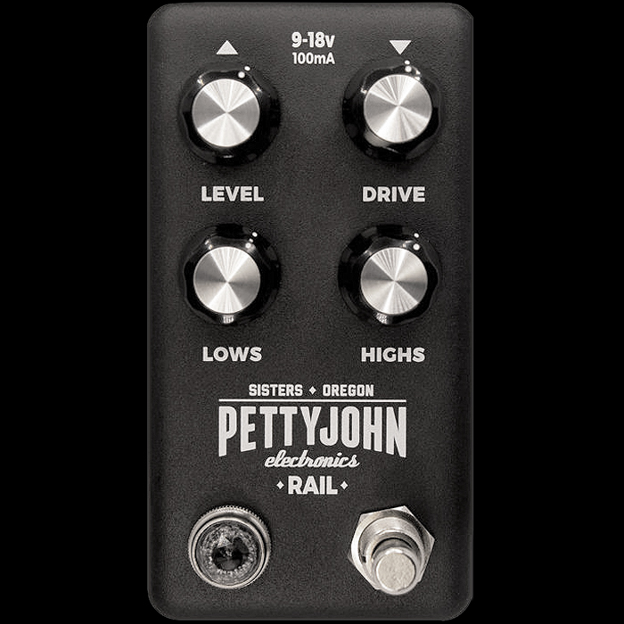 Pettyjohn Electronics Releases the Versatile Rail Fuzz in New More Compact Enclosure