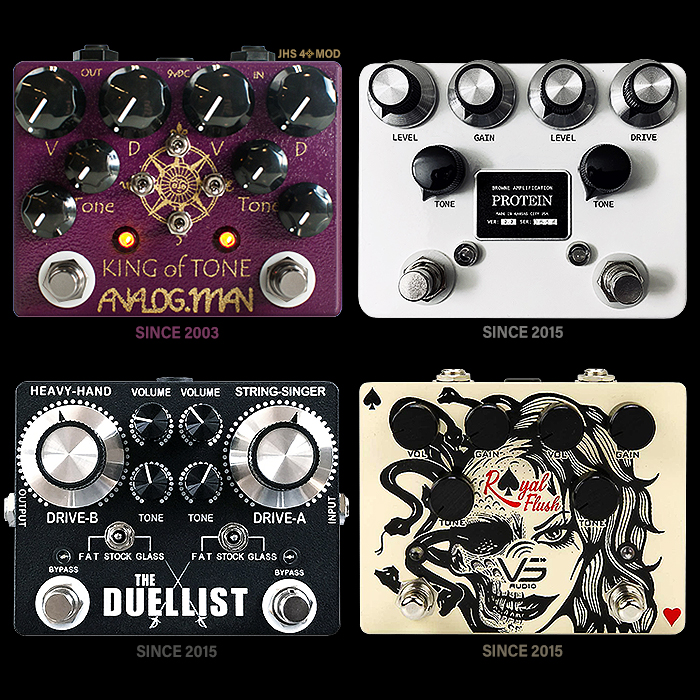 best dual distortion pedal