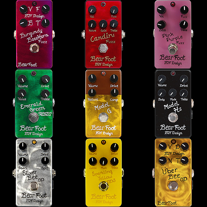 Guitar Pedal X - News - 9 of the Best Bearfoot FX Pedals