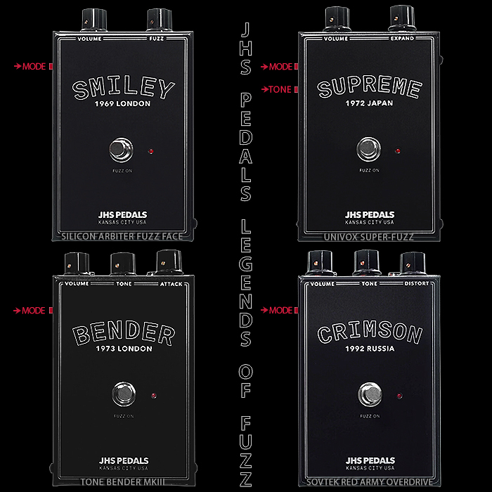 Guitar Pedal X - GPX Blog - JHS Launches Affordable Legends of Fuzz Series