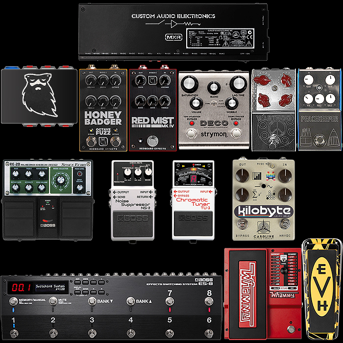 Mikey Demus's Pedalboard Dynamics and Essential Tone Components