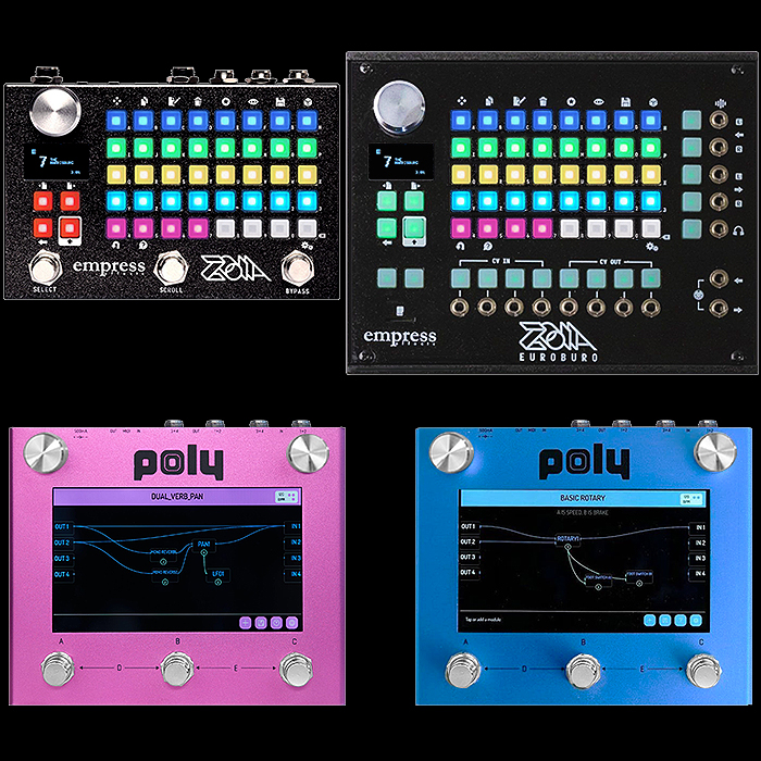 The State of the Art and General Suitability of Modular Synth Style Multi-FX Units - Empress Effects and Poly Effects Innovations and Deviations