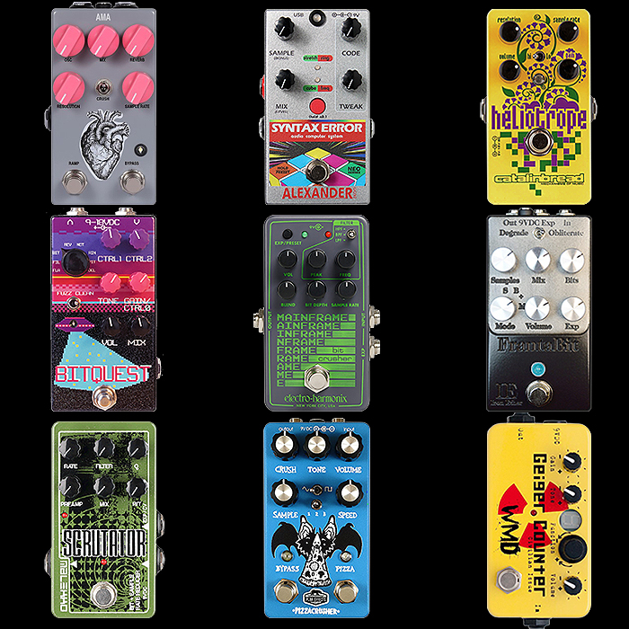 9 of the Best Compact Enclosure Bitcrusher Pedals