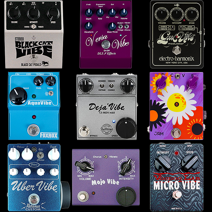 Guitar Pedal X - GPX Blog of the Best Medium Uni-Vibe Style Pedals
