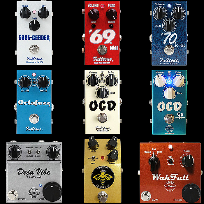 9 of Mike Fuller's Best Fulltone Pedals