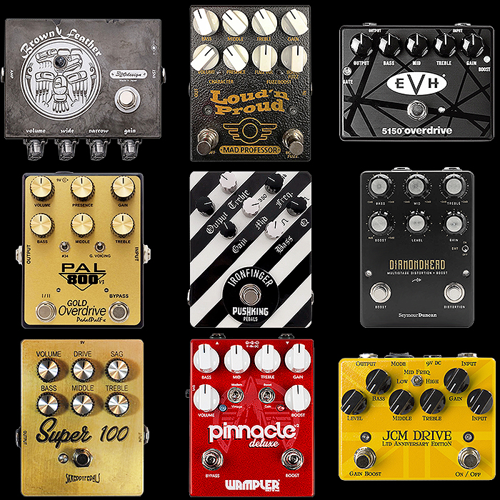 9 of the Best Medium Enclosure EVH Brown Sound Capable Distortion Pedals