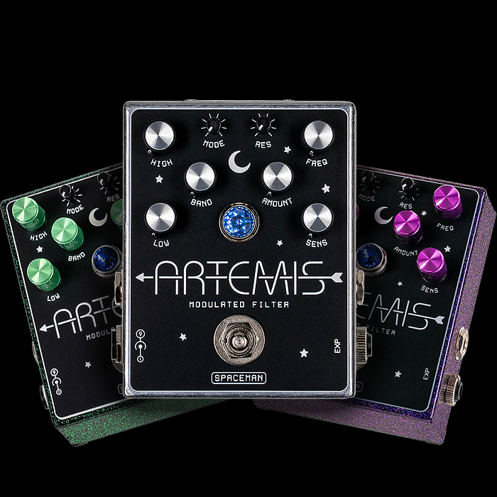 Spaceman Effects Launches Highly Controllable 7-Mode Artemis Variable-State Modulated Filter