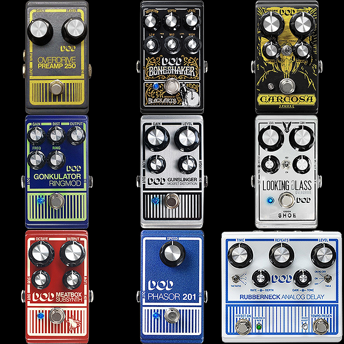 9 of the Best DOD Electronics Pedals