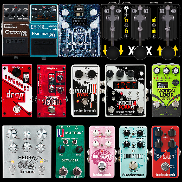 Guitar Pedal X - GPX Blog - Preferred Pitch-Shifter, Octaver and