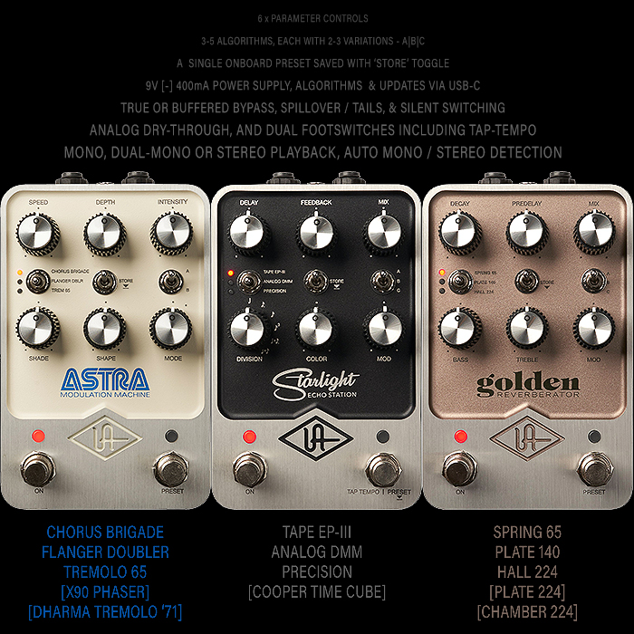 Guitar Pedal X - GPX Blog - Universal Audio Enters the Pedal Game 