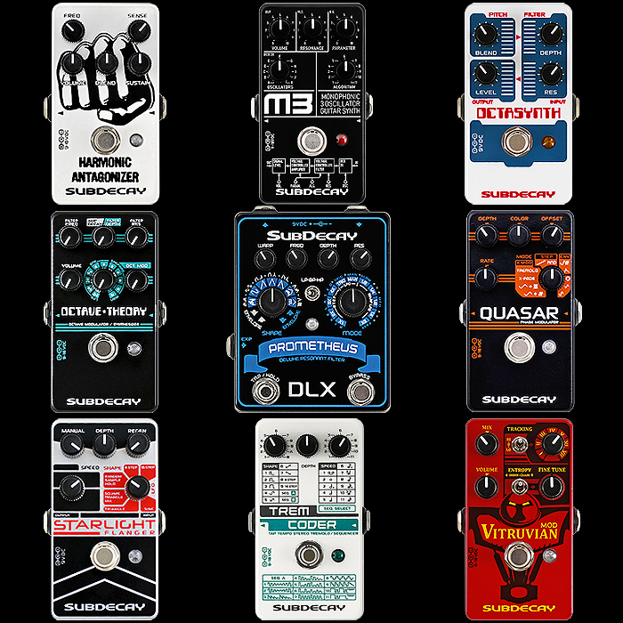 wang levering aan huis Blij Guitar Pedal X - GPX Blog - 9 of the Best Subdecay Effects Pedals