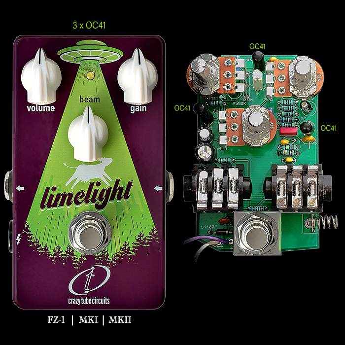 The Somewhat Overlooked Crazy Tube Circuits Limelight is an Early Fuzz Types Powerhouse